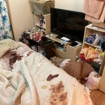 小山市アパート/特殊清掃・ご供養 / 作業前 02